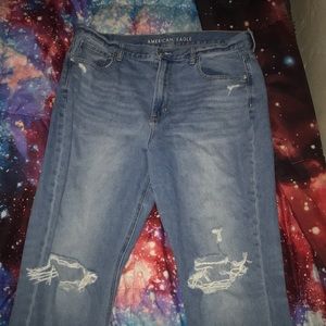 AE mom jeans
